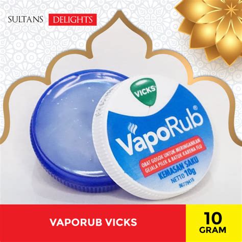 VICKS VapoRub 10g Lazada