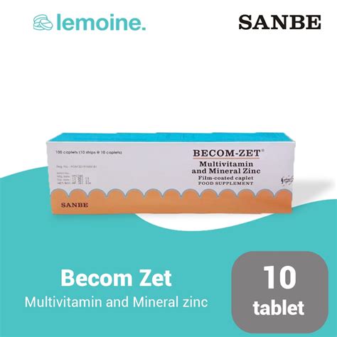 Jual Becom Zet Tablet Multivitamin Untuk Kesehatan Sehari Hari