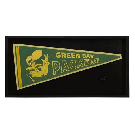 Green Bay Packers Super Bowl Champions Pennant 1967 Packers Super