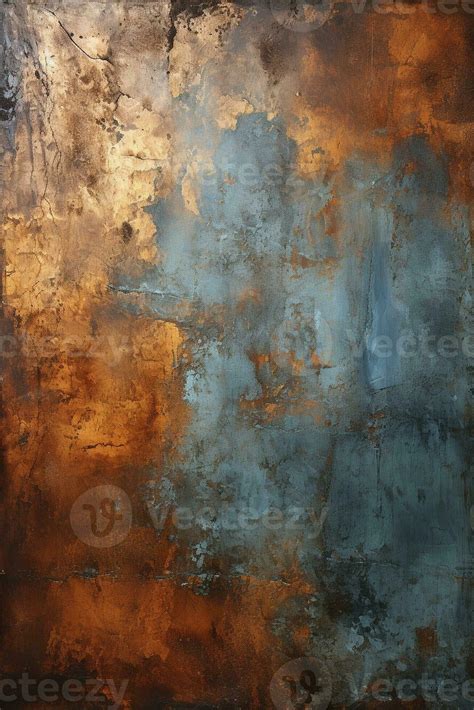 Grunge rustic metal background, created with generative AI 27482988 ...