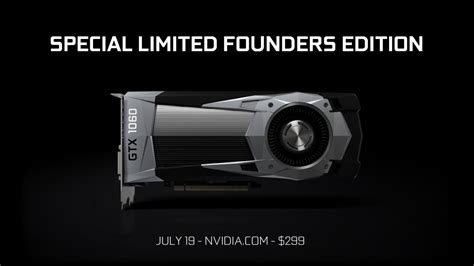 NVIDIA GeForce GTX 1060 Final Specifications Confirmed