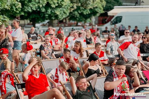 Kutnianie wspierali reprezentację Polski w strefie kibica w centrum