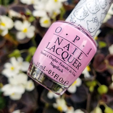 Opi Nail Lacquer Polish Nl H83 Look At My Bow Hello Kitty Sweet Pink Color 94100007304 Ebay