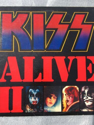 Kiss Ultra Rare Misprint Alive Ii Usa 1977 Grail Extra Hooligan Take Me