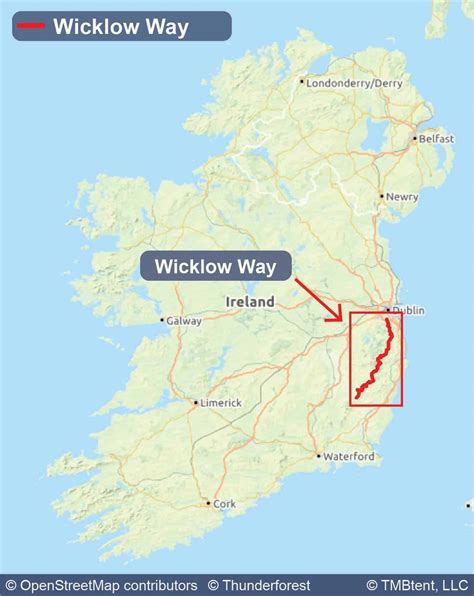 Wicklow Way | Maps & Routes - TMBtent