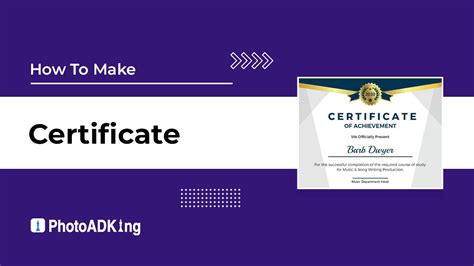 How To Make A Certificate That Stands Out