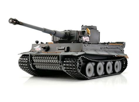 Rc Panzer Tiger Metall Version Bb Rauch Turm Pro Edition