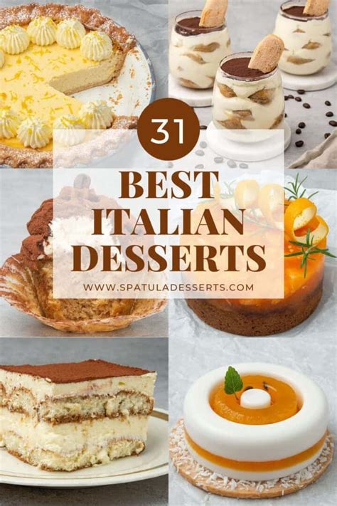 Top 31 Best Italian Desserts - Spatula Desserts