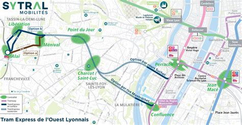 Le Sytral Affine Le Tracé De Son Tram Express Pour Louest Lyonnais