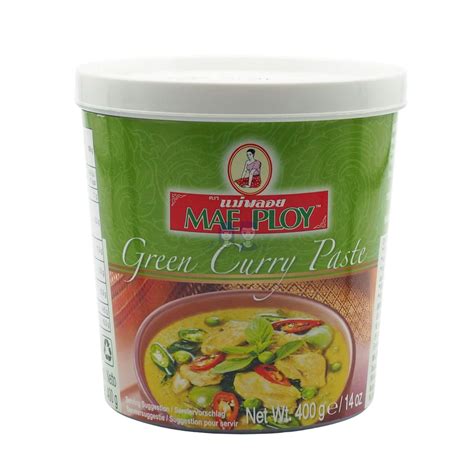 Mae Ploy Green Curry Paste 400g Morueats