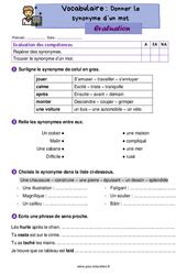 Synonymes Ce Exercice Valuation R Vision Le On Pdf Imprimer