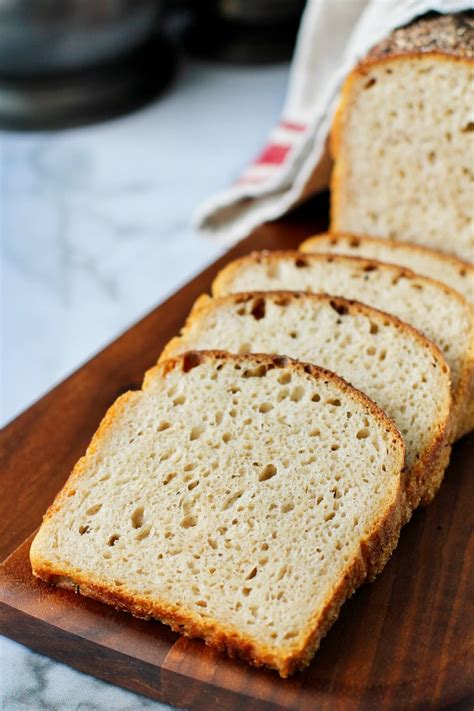 No Knead Sourdough Sandwich Bread Karen S Kitchen Stories