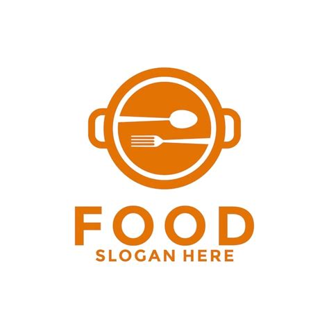 Premium Vector Food Logo Design Kitchen Restaurant Cafe And Cooking