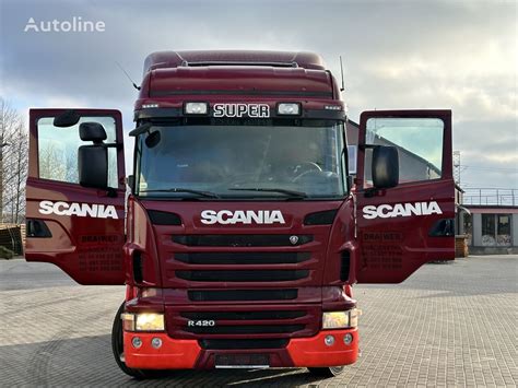 Scania R420 ADR Retarder Standart Klimatyzacja Truck Tractor For