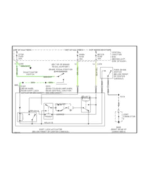 Shift Interlocks Ford Zx2 2000 System Wiring Diagrams Wiring Diagrams For Cars