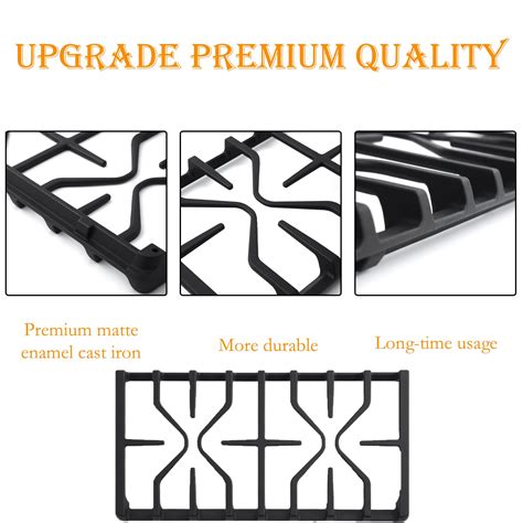 Upgraded WB31X27151 Grate Replacement For GE Stove Parts Range Burner