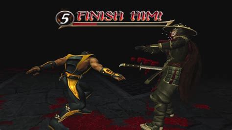 Mortal Kombat Armageddon Scorpion And 7 Boss Youtube