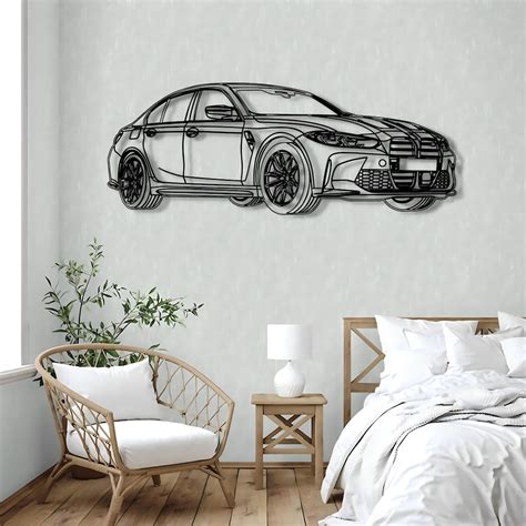 BMW Metal Wall Decor BMW M3 Series Wall Art Custom Car Art - Etsy