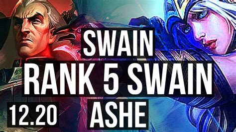 SWAIN MF Vs ASHE Xerath SUP Rank 5 Swain 3 1 7 TR Diamond