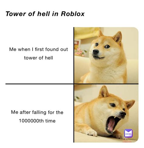 Tower of hell in Roblox | @juicy_gaming_memes | Memes