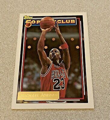 Topps Point Club Gold Michael Jordan Bulls Ebay