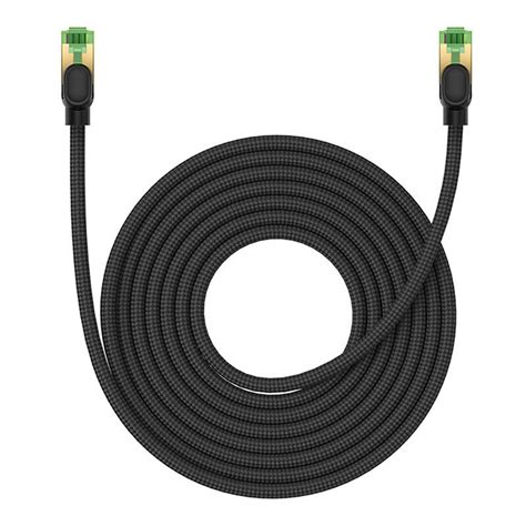 Kabel Sieciowy W Oplocie Kat Baseus Ethernet Rj Gbps M