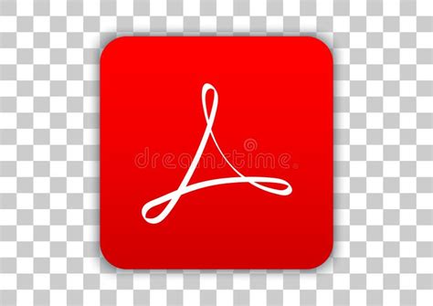 adobe reader app icon stock illustrations  adobe reader app icon