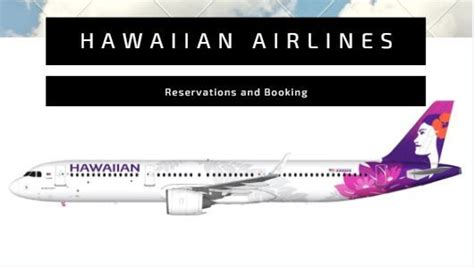 Hawaiian Airlines Reservations Book Cheap Flights And Tickets With