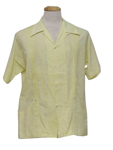 S Mens Guayabera Shirt Gem