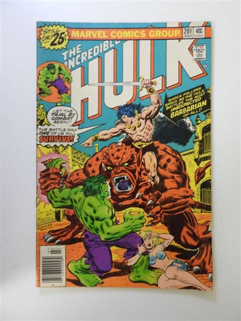 The Incredible Hulk 201 1976 VG FN Condition Comic Books Bronze