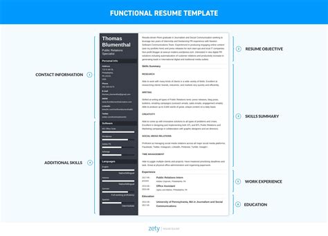 Resume Templates Skills Based Professional Templates Professional