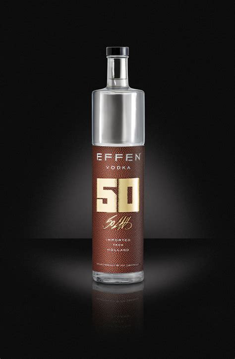 Effen Vodka Unveils Limited Edition Bottle Just In Time For Super Bowl 50