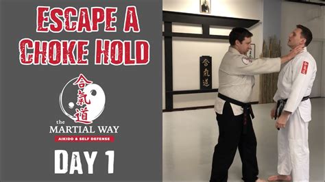 How To Escape A Choke Hold Front Choke Rear Choke MMA Choke Hold