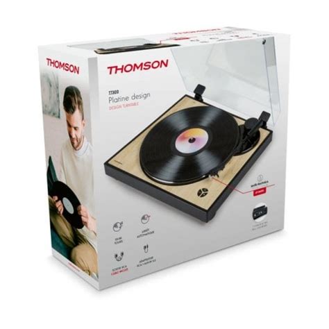 Thomson Tt Tocadiscos De Vinilo Con Salida Rca Pccomponentes