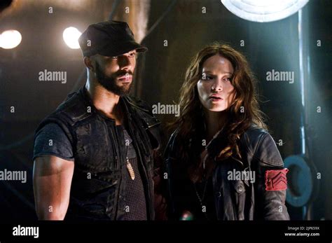 COMMON, MOON BLOODGOOD, TERMINATOR SALVATION, 2009 Stock Photo - Alamy