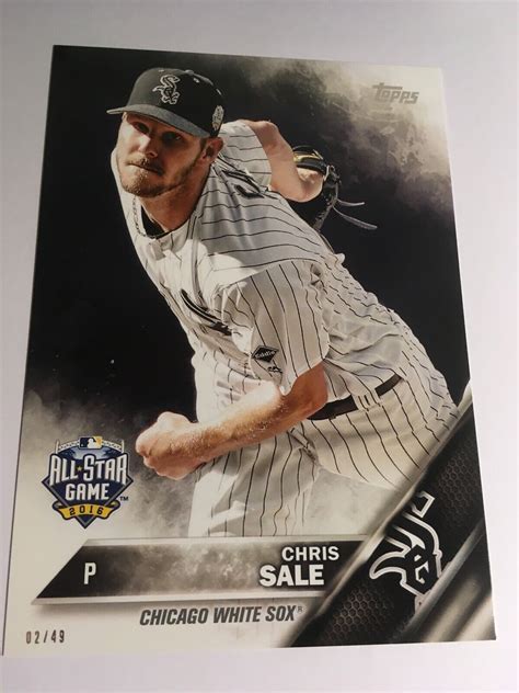 2016 Topps Update Jumbo 5x7 Chris Sale White Sox US233 AS D 02 49 EBay