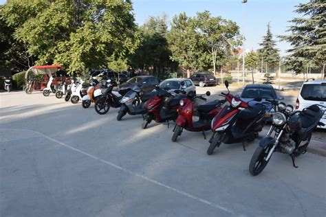 Konya Da Polis Bask N Nda Al Nt Motosiklet Ve Bisiklet Bulundu