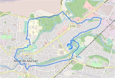 Parcours Kms Marathon Des Landes