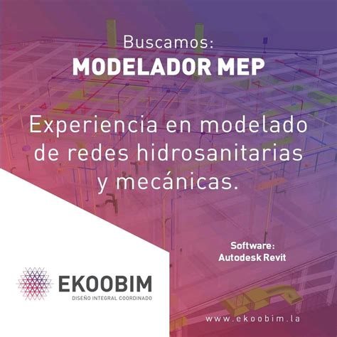 EKOOBIM On Twitter TrabajoSiHay TalentoBIM BIM MEP Buscamos Para