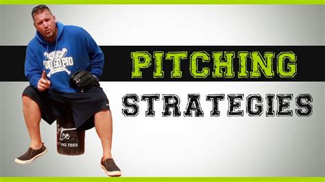 4 Baseball Pitching Strategies Baseball Pitching Strategy Youtube