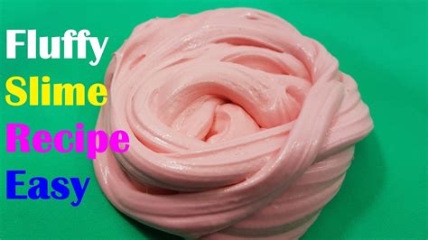 Fluffy Slime Recipe Easy How To Make Slime Recipe Easy No Glue Or