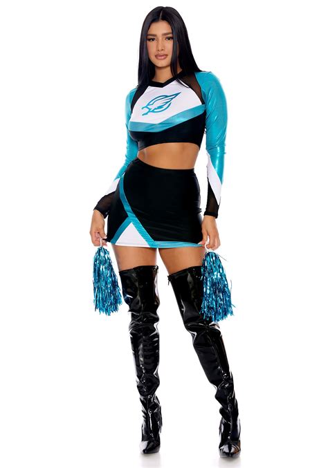 Women's Sexy Euphoric Cheerleader TV Character Costume | Cheerleader ...