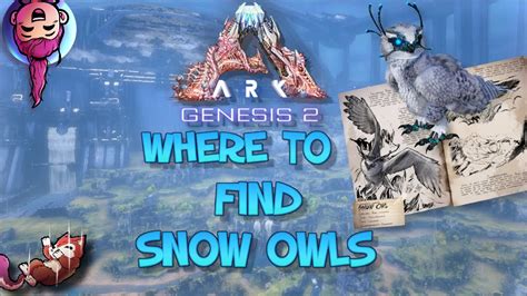 Snow Owl Location Gen 2 Ark Survival Evolved Youtube