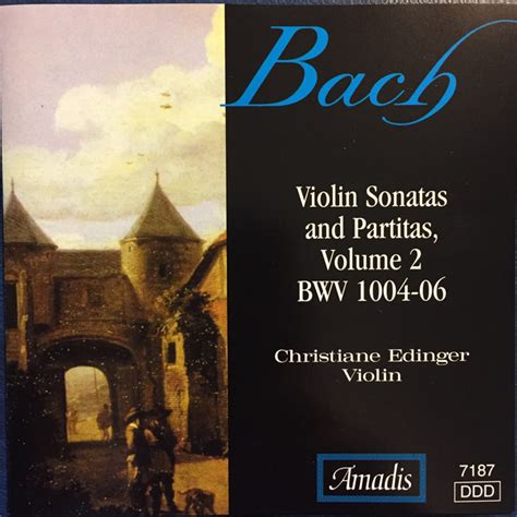 Sonatas Partitas For Solo Violin Vol 2 Von Johann Sebastian Bach