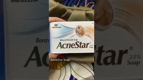 Acnestar Soap 2 5 Benzoyl Peroxide Review Youtube