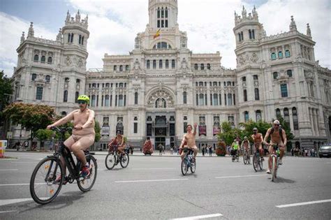 Cycling Demonstration In Madrid Spain 29 Jun 2024 EDITORS NOTE