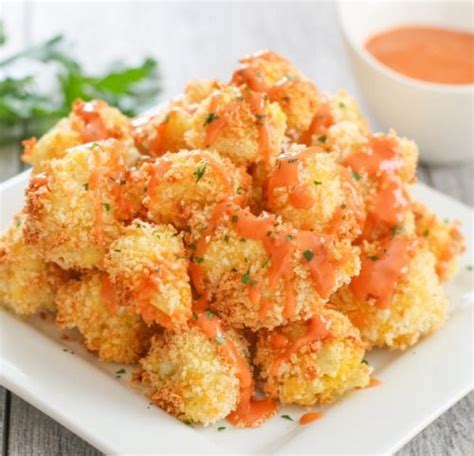 Honey Garlic Baked Cauliflower Kirbie S Cravings