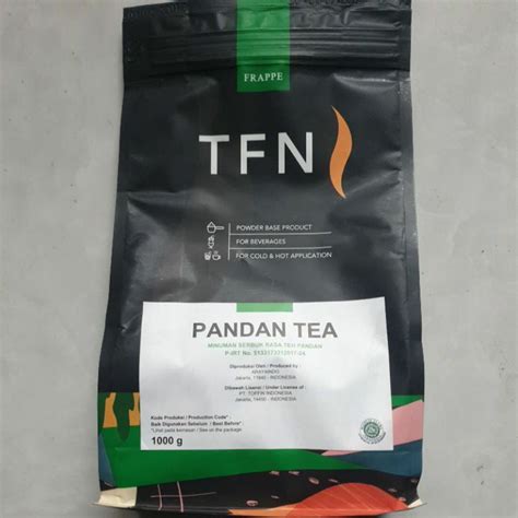 Jual Toffin Frappe Java Ice Tea 1000gr Toffin Teh Pandan Shopee