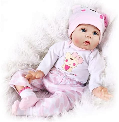 REALISTYCZNA LALKA REBORN BABY DOLL 55 CM SILIKONOWA ZIYIUI SAMA