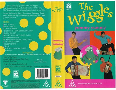 The Wiggles Yummy Yummy Rare 1996 Vhs Reprint Cover Art The Wiggles Free Download Borrow